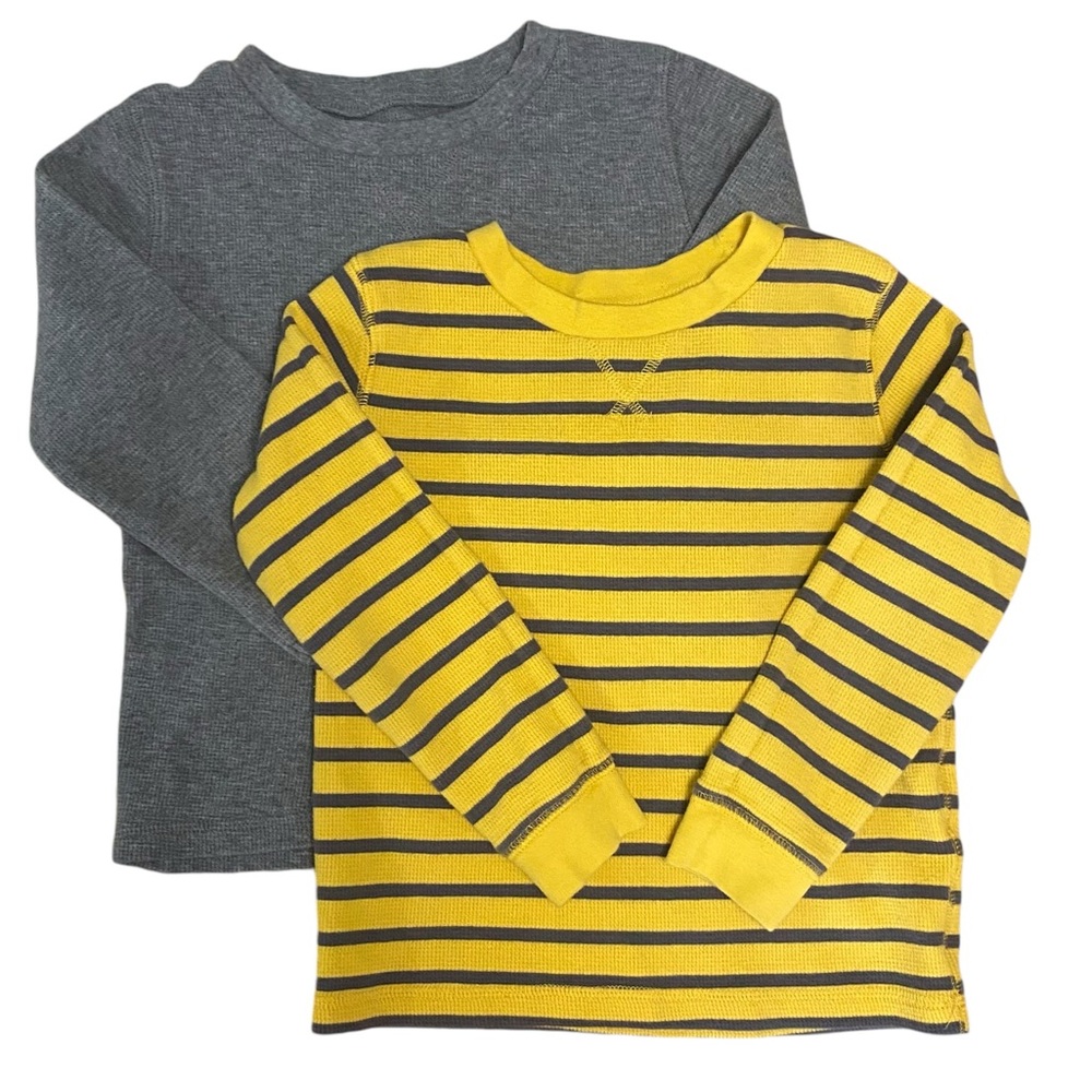 Simple Joys by Carter’s Boys Thermal Long Sleeve Shirts (2)